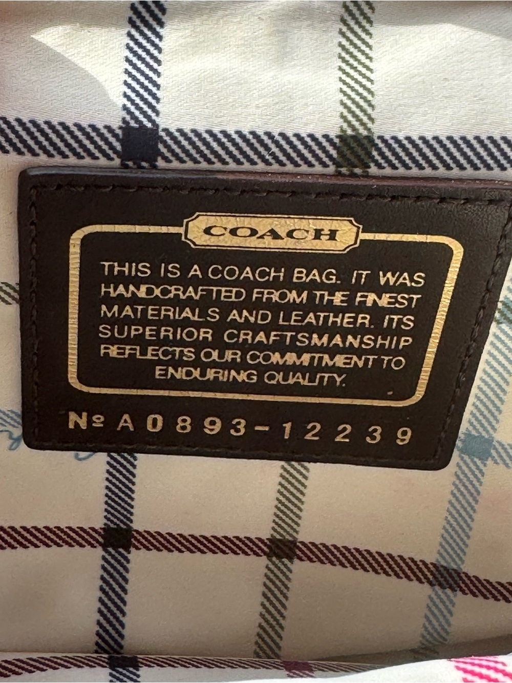 Coach Ergo XL Signature Clear Tote — Style 12239 - Picture 11 of 13